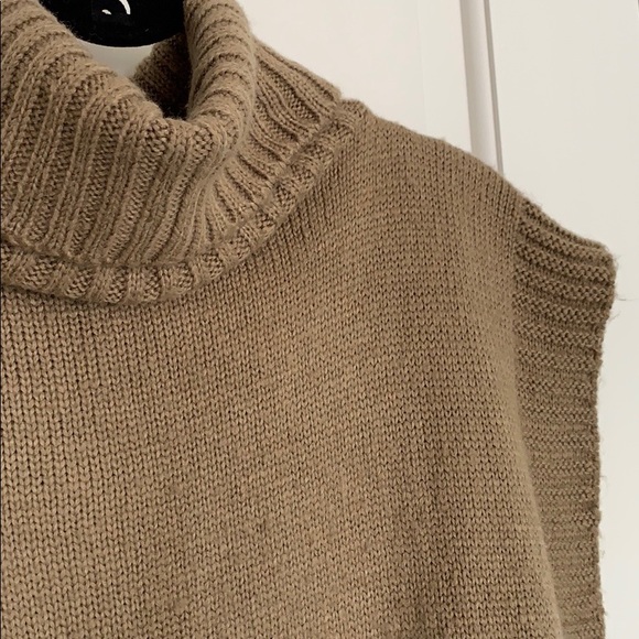 Sleeveless Cowl Neck Sweater - Picture 1 of 7